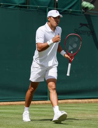 Brandon Nakashima during his first round Wimbledon Tennis Championships, Day 2, The All England Lawn Tennis and Croquet Club, London, UK - 30 Jun 2026London The All England Lawn Tennis and United Kingdom  Copyright: xKieranxMcManus Shutterstockx 16964203cf