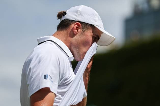 Arthur Fery during his first round match Wimbledon Tennis Championships, Day 2, The All England Lawn Tennis and Croquet Club, London, UK - 30 Jun 2026London The All England Lawn Tennis and United Kingdom  Copyright: xKieranxMcManus Shutterstockx 16964203cj