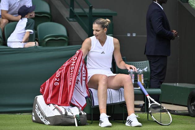 Tennis - Wimbledon 2026 - ITF - The Championships - 30 06 2026 - Tennis - Wimbledon 2026 - ITF - The Championships - 30 06 2026 - Pliskova Karolina - Republique Tcheque London  Copyright: xChryslenexCaillaud psnewzx