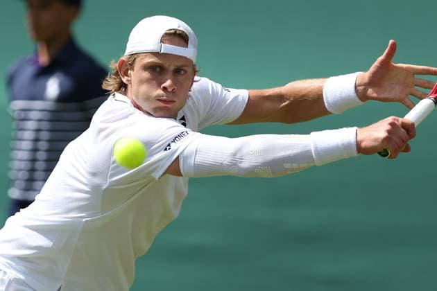 The Championships Wimbledon 2026- DAY 2- 30 06 2026 Great Britain, London, All England Lawn Tennis Club, The Championships Wimbledon 2026 - DAY 2- 30 06 2026 Belgian player Zizou Bergs (BEL) pictured during his first round against French player Ugo Humbert (FRA) in London , All England Lawn Tennis Club at The Championships Wimbledon 2026 LONDON GREAT BRITAIN  Copyright: xMélaniexJeusettex