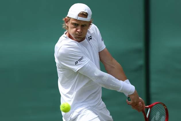 The Championships Wimbledon 2026- DAY 2- 30 06 2026 Great Britain, London, All England Lawn Tennis Club, The Championships Wimbledon 2026 - DAY 2- 30 06 2026 Belgian player Zizou Bergs (BEL) pictured during his first round against French player Ugo Humbert (FRA) in London , All England Lawn Tennis Club at The Championships Wimbledon 2026 LONDON GREAT BRITAIN  Copyright: xMélaniexJeusettex