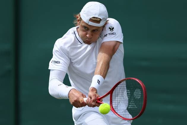 The Championships Wimbledon 2026- DAY 2- 30 06 2026 Great Britain, London, All England Lawn Tennis Club, The Championships Wimbledon 2026 - DAY 2- 30 06 2026 Belgian player Zizou Bergs (BEL) pictured during his first round against French player Ugo Humbert (FRA) in London , All England Lawn Tennis Club at The Championships Wimbledon 2026 LONDON GREAT BRITAIN  Copyright: xMélaniexJeusettex