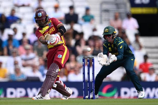 Australia Women v West Indies Women, ICC Women s T20 World Cup, Semi-Final Hayley Matthews of West Indies plays an attacking shot during the ICC Women s T20 World Cup semi final match between Australia Women and West Indies Women at the Oval, London, UK on 30 June 2026. London Oval London UK Editorial use only , Copyright: xGrahamxHuntx PSI-24453-0018
