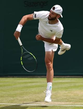 Jacob Fearnley during his first round match Wimbledon Tennis Championships, Day 2, The All England Lawn Tennis and Croquet Club, London, UK - 30 Jun 2026London The All England Lawn Tennis and United Kingdom  Copyright: xEllaxLing Shutterstockx 16964204at