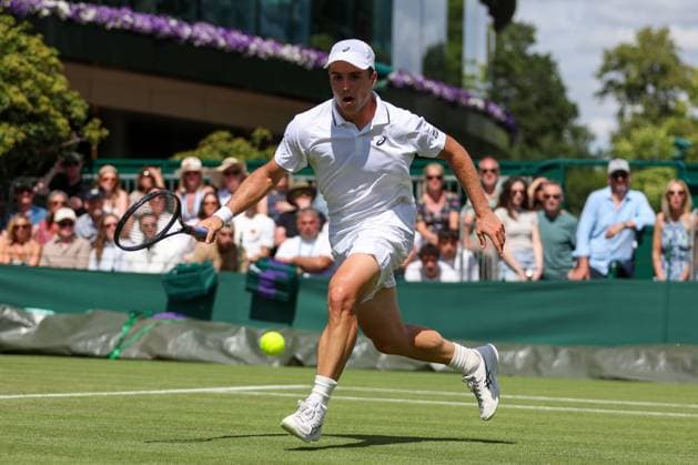 Arthur Fery during his first round match Wimbledon Tennis Championships, Day 2, The All England Lawn Tennis and Croquet Club, London, UK - 30 Jun 2026London The All England Lawn Tennis and United Kingdom  Copyright: xKieranxMcManus Shutterstockx 16964203dj