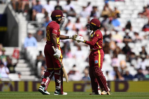 Australia Women v West Indies Women, ICC Women s T20 World Cup, Semi-Final Chinelle Henry of West Indies and Shemaine Campbelle of West Indies touch gloves during the ICC Women s T20 World Cup semi final match between Australia Women and West Indies Women at the Oval, London, UK on 30 June 2026. London Oval London UK Editorial use only , Copyright: xGrahamxHuntx PSI-24453-0044