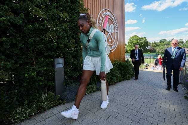 Serena Williams on the practice court Wimbledon Tennis Championships, Day 2, The All England Lawn Tennis and Croquet Club, London, UK - 30 Jun 2026London The All England Lawn Tennis and United Kingdom  Copyright: xKieranxMcManus Shutterstockx 16964203dn