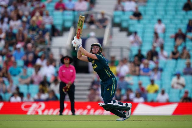Beth Mooney of Australia during the ICC Women s T20 World Cup semi-final match between Australia Women and West Indies Women at The Oval, London, England on 30 June 2026.  Copyright: xCharliexCarterx PMI-7288-0009