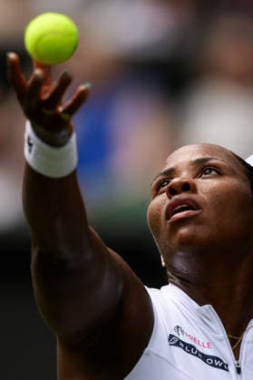 260630 Taylor Townsend of USA competes in a first round ladies singles match during day 2 of Wimbledon on June 30, 2026 in London. Photo: Jesper Zerman BILDBYRAN kod JZ JZ0744 tennis wimbledon 2 bbeng *** 260630 Taylor Townsend of the U.S. competes in a first-round women s singles match during Day 2 of Wimbledon on June 30, 2026, in London. Photo: Jesper Zerman, BILDBYRAN, code JZ JZ0744, tennis, wimbledon, 2 bbeng  Copyright: JESPERxZERMAN BB260630JZ037
