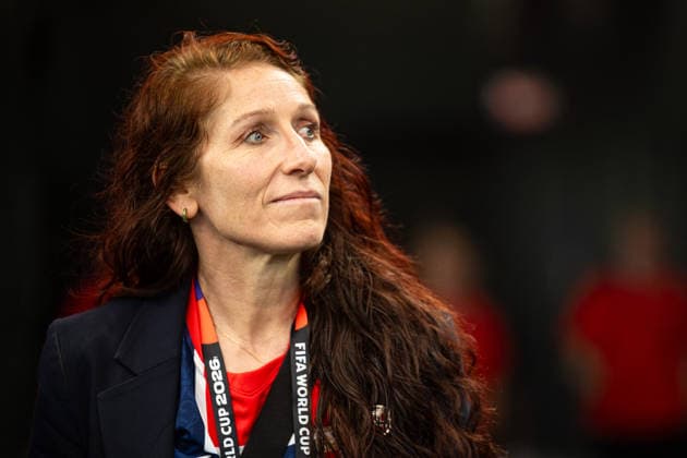 260630 President of the Norweigan Football Federation Lise Klaveness ahead of the FIFA World Cup, WM, Weltmeisterschaft, Fussball 2026 round of 32 football match between CÃ te d Ivoire and Norway on June 30, 2026 in Dallas. Photo: Jon Olav Nesvold BILDBYRAN COP 217 VG0975 bbeng fotboll football soccer fotball vm fotbolls-vm fotball-vm fotbolls-vm 2026 fifa world cup 2026 16-delsfinale round of 32 arlington texas norge norway elfenbenskusten elfenbenskysten ivory coast *** June 30, 2026: Lise Klaveness, President of the Norwegian Football Federation, ahead of the 2026 FIFA World Cup Round of 32 soccer match between Côte d Ivoire and Norway on June 30, 2026 in Dallas. Photo by Jon Olav Nesvold. BILDBYRAN COP 217 VG0975 bbeng soccer football fotball World Cup 2026 FIFA World Cup 2026 Round of 16 of 32, Arlington, Texas, Norway, Ivory Coast  Copyright: JONxOLAVxNESVOLD BB260630JE018