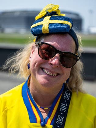 260630 Fans of Sweden ahead of the FIFA World Cup, WM, Weltmeisterschaft, Fussball 2026 round of 32 football match between France and Sweden on June 30, 2026 in New Jersey. Photo: Petter Arvidson BILDBYRAN kod PA PA1270 fotboll football soccer fotball vm fotbolls-vm fotball-vm fotbolls-vm 2026 fifa world cup 2026 sverige sweden sverige a bbeng frankrike france round of 32 16-delsfinal publik *** June 30, 2026: Fans of Sweden ahead of the FIFA World Cup 2026 Round of 32 soccer match between France and Sweden on June 30, 2026 in New Jersey. Photo by Petter Arvidson, BILDBYRAN, code PA PA1270. soccer, football, World Cup, 2026 FIFA World Cup, Sweden, Sweden A, BBENG, Francekrike france round of 32 round of 16 quarterfinal crowd  Copyright: PETTERxARVIDSON BB260630PA007