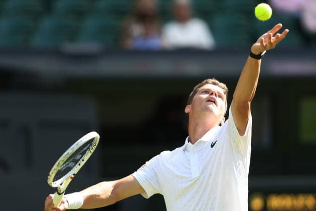 The Championships Wimbledon 2026- DAY 2- 30 06 2026 Great Britain, London, All England Lawn Tennis Club, The Championships Wimbledon 2026 - DAY 2- 30 06 2026 Belgian player Alexander Blockx (BEL) pictured during his first round against german player Alexander Zverev (GER) in London , All England Lawn Tennis Club at The Championships Wimbledon 2026 LONDON GREAT BRITAIN  Copyright: xMélaniexJeusettex
