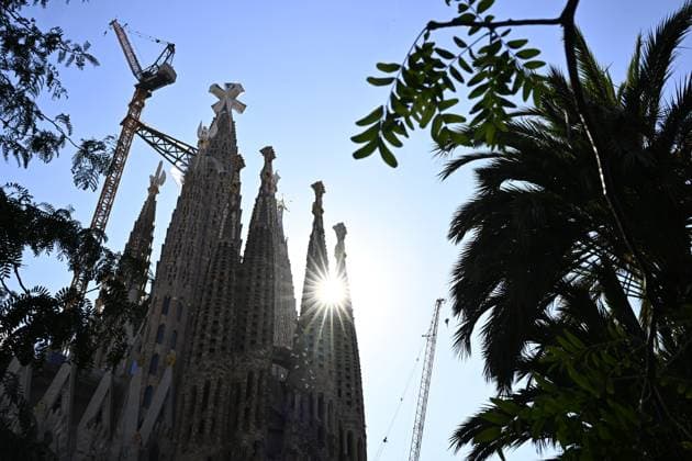 Sagrada Familia pictured ahead of the 2026 Tour de France cycling race, Tuesday 30 June 2026, in Barcelona, Spain. The 113th edition of the Tour de France starts on Saturday 4 July in Barcelona, Spain, and will finish in Paris, France on the 26th of July. JASPERxJACOBS  x180016280x