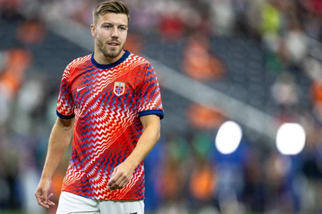 260630 Fredrik AndrÃ Bjorkan of Norway ahead of the FIFA World Cup, WM, Weltmeisterschaft, Fussball 2026 round of 32 football match between CÃ te d Ivoire and Norway on June 30, 2026 in Dallas. Photo: Jon Olav Nesvold BILDBYRAN COP 217 VG0975 bbeng fotboll football soccer fotball vm fotbolls-vm fotball-vm fotbolls-vm 2026 fifa world cup 2026 16-delsfinale round of 32 arlington texas norge norway elfenbenskusten elfenbenskysten ivory coast *** June 30, 2026: Fredrik André Bjorkan of Norway ahead of the 2026 FIFA World Cup Round of 32 soccer match between Côte d Ivoire and Norway on June 30, 2026 in Dallas. Photo by Jon Olav Nesvold. BILDBYRAN COP 217 VG0975 bbeng soccer football fotball World Cup 2026 FIFA World Cup 2026 Round of 16 of 32, Arlington, Texas, Norway, Ivory Coast  Copyright: JONxOLAVxNESVOLD BB260630JE031