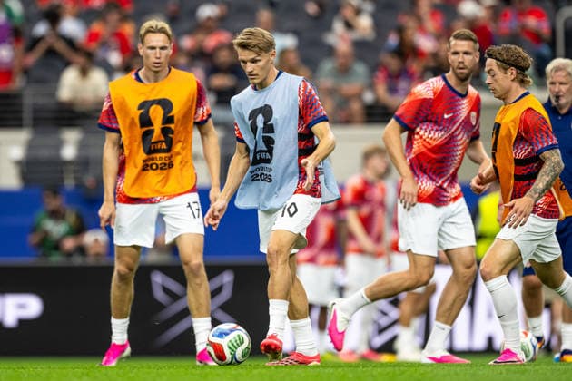260630 Martin odegaard of Norway ahead of the FIFA World Cup, WM, Weltmeisterschaft, Fussball 2026 round of 32 football match between CÃ te d Ivoire and Norway on June 30, 2026 in Dallas. Photo: Jon Olav Nesvold BILDBYRAN COP 217 VG0975 bbeng fotboll football soccer fotball vm fotbolls-vm fotball-vm fotbolls-vm 2026 fifa world cup 2026 16-delsfinale round of 32 arlington texas norge norway elfenbenskusten elfenbenskysten ivory coast *** June 30, 2026: Martin Ødegaard of Norway ahead of the 2026 FIFA World Cup Round of 32 soccer match between Côte d Ivoire and Norway on June 30, 2026 in Dallas. Photo by Jon Olav Nesvold, BILDBYRAN COP 217 VG0975 bbeng soccer football fotball World Cup 2026 FIFA World Cup 2026 Round of 16 of 32, Arlington, Texas, Norway, Ivory Coast  Copyright: VEGARDxGRoTT BB260630VG008