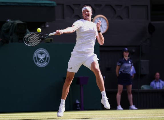 Alexander Zverev (GER), Herren Einzel, Men s Singles Tennis - Wimbledon 2026 - Grand Slam ITF ATP, Tennis Herren WTA, Tennis Damen - AELTC - London - - Great Britain - 30 June 2026. *** Alexander Zverev (GER), Men s Singles, Wimbledon 2026 Grand Slam, ITF, ATP, WTA, AELTC, London, Great Britain, June 30, 2026 Copyright: xJuergenxHasenkopfx