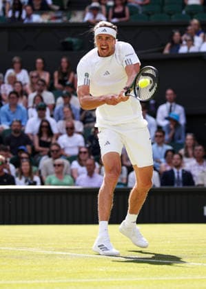 Alexander Zverev (GER), Herren Einzel, Men s Singles Tennis - Wimbledon 2026 - Grand Slam ITF ATP, Tennis Herren WTA, Tennis Damen - AELTC - London - - Great Britain - 30 June 2026. *** Alexander Zverev (GER), Men s Singles, Wimbledon 2026 Grand Slam, ITF, ATP, WTA, AELTC, London, Great Britain, June 30, 2026 Copyright: xJuergenxHasenkopfx