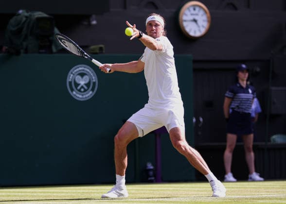 Alexander Zverev (GER), Herren Einzel, Men s Singles Tennis - Wimbledon 2026 - Grand Slam ITF ATP, Tennis Herren WTA, Tennis Damen - AELTC - London - - Great Britain - 30 June 2026. *** Alexander Zverev (GER), Men s Singles, Wimbledon 2026 Grand Slam, ITF, ATP, WTA, AELTC, London, Great Britain, June 30, 2026 Copyright: xJuergenxHasenkopfx