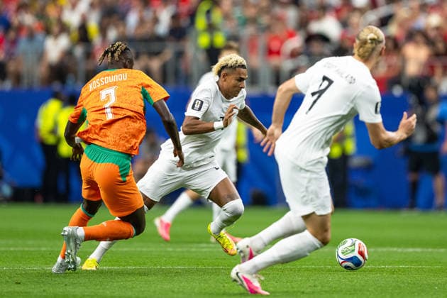 260630 Antonio Nusa of Norway during the FIFA World Cup, WM, Weltmeisterschaft, Fussball 2026 round of 32 football match between CÃ te d Ivoire and Norway on June 30, 2026 in Dallas. Photo: Jon Olav Nesvold BILDBYRAN COP 217 VG0975 bbeng fotboll football soccer fotball vm fotbolls-vm fotball-vm fotbolls-vm 2026 fifa world cup 2026 16-delsfinale round of 32 arlington texas norge norway elfenbenskusten elfenbenskysten ivory coast *** June 30, 2026: Antonio Nusa of Norway during the FIFA World Cup 2026 Round of 32 soccer match between Côte d Ivoire and Norway on June 30, 2026 in Dallas. Photo by Jon Olav Nesvold. BILDBYRAN COP 217 VG0975 bbeng soccer football fotball World Cup 2026 FIFA World Cup 2026 Round of 16 of 32, Arlington, Texas, Norway, Ivory Coast  Copyright: JONxOLAVxNESVOLD BB260630JE053