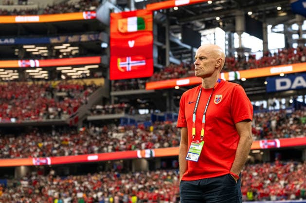 260630 Head coach Stale Solbakken of Norway during the FIFA World Cup, WM, Weltmeisterschaft, Fussball 2026 round of 32 football match between CÃ te d Ivoire and Norway on June 30, 2026 in Dallas. Photo: Vegard Grott BILDBYRAN kod VG VG0975 bbeng fotboll football soccer fotball vm fotbolls-vm fotball-vm fotbolls-vm 2026 fifa world cup 2026 16-delsfinale round of 32 arlington texas norge norway elfenbenskusten elfenbenskysten ivory coast *** 260630 Head coach Stale Solbakken of Norway during the 2026 FIFA World Cup Round of 32 soccer match between Côte d Ivoire and Norway on June 30, 2026 in Dallas. Photo by Vegard Grott, BILDBYRAN. Code: VG VG0975 bbeng soccer football fotball World Cup 2026 FIFA World Cup 2026 Round of 32 Arlington, Texas; Norway; Ivory Coast  Copyright: VEGARDxGRoTT BB260630VG015