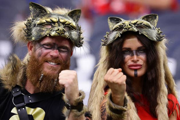 Norwegian fans cheer before of a Round of 32 match at the 2026 FIFA World Cup, WM, Weltmeisterschaft, Fussball between Côte d Ivoire and Norway at AT&T Stadium in Arlington, Texas, United States, 30 June 2026. FIFA World Cup 2026 - Round of 32 - Côte d Ivoire vs Norway !ACHTUNG: NUR REDAKTIONELLE NUTZUNG!  Copyright: xCarlosxRamirezx GRAF8392 0860418013st