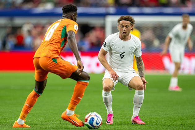 260630 Patrick Berg of Norway during the FIFA World Cup, WM, Weltmeisterschaft, Fussball 2026 round of 32 football match between CÃ te d Ivoire and Norway on June 30, 2026 in Dallas. Photo: Vegard Grott BILDBYRAN kod VG VG0975 bbeng fotboll football soccer fotball vm fotbolls-vm fotball-vm fotbolls-vm 2026 fifa world cup 2026 16-delsfinale round of 32 arlington texas norge norway elfenbenskusten elfenbenskysten ivory coast *** 260630 Patrick Berg of Norway during the 2026 FIFA World Cup Round of 32 soccer match between Côte d Ivoire and Norway on June 30, 2026 in Dallas. Photo by Vegard Grott, BILDBYRAN. Code: VG VG0975 bbeng soccer football fotball World Cup 2026 FIFA World Cup 2026 Round of 32 Arlington, Texas; Norway; Ivory Coast  Copyright: VEGARDxGRoTT BB260630VG018