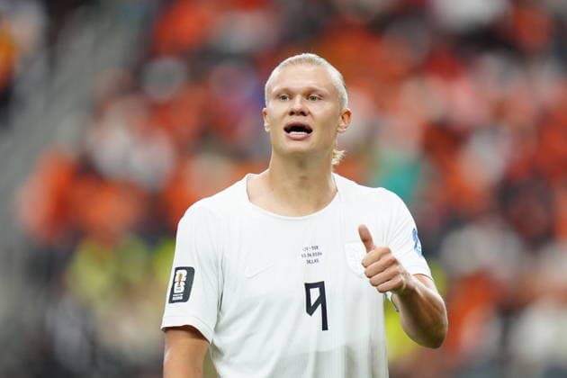 Ivory Coast v Norway - FIFA World Cup, WM, Weltmeisterschaft, Fussball 2026 - Round of 32 ARLINGTON, USA - JUNE 30: Erling Haaland of Norway gestures during the FIFA World Cup 2026 Round of 32 match between Ivory Coast and Norway at Dallas Stadium in Arlington, United States on June 30, 2026. Hakan Akgun Anadolu Texas United States. Editorial use only. Please get in touch for any other usage.  Copyright: x2026xAnadoluxHakanxAkgunx