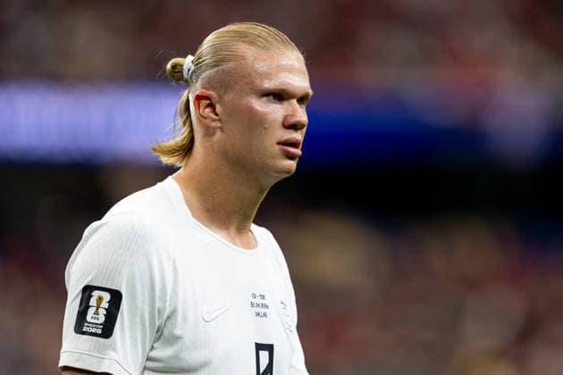 260630 Erling Braut Haaland of Norway during the FIFA World Cup, WM, Weltmeisterschaft, Fussball 2026 round of 32 football match between CÃ te d Ivoire and Norway on June 30, 2026 in Dallas. Photo: Vegard Grott BILDBYRAN kod VG VG0975 bbeng fotboll football soccer fotball vm fotbolls-vm fotball-vm fotbolls-vm 2026 fifa world cup 2026 16-delsfinale round of 32 arlington texas norge norway elfenbenskusten elfenbenskysten ivory coast *** 260630 Erling Braut Haaland of Norway during the 2026 FIFA World Cup Round of 32 soccer match between Côte d Ivoire and Norway on June 30, 2026 in Dallas. Photo by Vegard Grott, BILDBYRAN. Code: VG VG0975 bbeng soccer football fotball World Cup soccer World Cup fotball World Cup soccer World Cup 2026 FIFA World Cup 2026 Round of 32 Arlington, Texas; Norway; Ivory Coast  Copyright: VEGARDxGRoTT BB260630VG027
