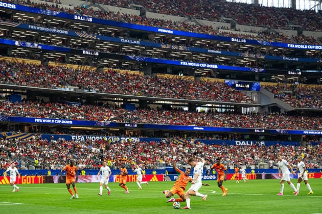 260630 David Moller Wolfe of Norway during the FIFA World Cup, WM, Weltmeisterschaft, Fussball 2026 round of 32 football match between CÃ te d Ivoire and Norway on June 30, 2026 in Dallas. Photo: Vegard Grott BILDBYRAN kod VG VG0975 bbeng fotboll football soccer fotball vm fotbolls-vm fotball-vm fotbolls-vm 2026 fifa world cup 2026 16-delsfinale round of 32 arlington texas norge norway elfenbenskusten elfenbenskysten ivory coast *** June 30, 2026: David Moller Wolfe of Norway during the 2026 FIFA World Cup Round of 32 soccer match between Côte d Ivoire and Norway on June 30, 2026 in Dallas. Photo by Vegard Grott, BILDBYRAN. Code: VG VG0975 bbeng soccer football fotball World Cup 2026 FIFA World Cup 2026 Round of 32 Arlington, Texas; Norway; Ivory Coast  Copyright: VEGARDxGRoTT BB260630VG030