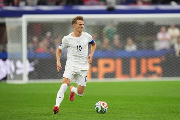 Ivory Coast v Norway - FIFA World Cup, WM, Weltmeisterschaft, Fussball 2026 - Round of 32 ARLINGTON, USA - JUNE 30: Martin Odegaard of Norway in action during the FIFA World Cup 2026 Round of 32 match between Ivory Coast and Norway at Dallas Stadium in Arlington, United States on June 30, 2026. Hakan Akgun Anadolu Texas United States. Editorial use only. Please get in touch for any other usage.  Copyright: x2026xAnadoluxHakanxAkgunx