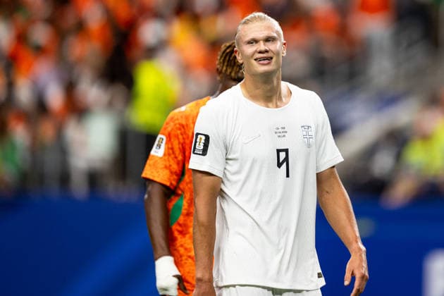 260630 Erling Braut Haaland of Norway during the FIFA World Cup, WM, Weltmeisterschaft, Fussball 2026 round of 32 football match between CÃ te d Ivoire and Norway on June 30, 2026 in Dallas. Photo: Jon Olav Nesvold BILDBYRAN COP 217 VG0975 bbeng fotboll football soccer fotball vm fotbolls-vm fotball-vm fotbolls-vm 2026 fifa world cup 2026 16-delsfinale round of 32 arlington texas norge norway elfenbenskusten elfenbenskysten ivory coast *** June 30, 2026: Erling Braut Haaland of Norway during the FIFA World Cup 2026 Round of 32 soccer match between Côte d Ivoire and Norway on June 30, 2026 in Dallas. Photo by Jon Olav Nesvold. BILDBYRAN COP 217 VG0975 bbeng soccer football fotball World Cup 2026 FIFA World Cup 2026 Round of 16 of 32 Arlington, Texas Norway Ivory Coast  Copyright: JONxOLAVxNESVOLD BB260630JE085