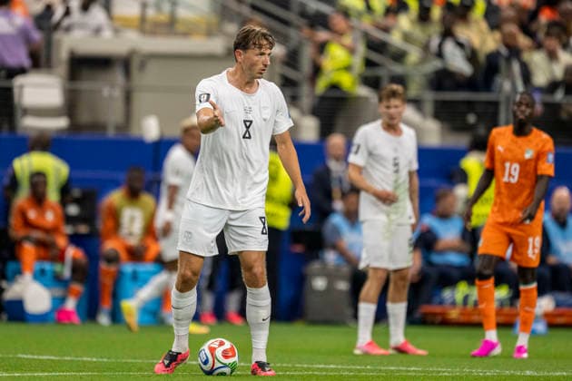 Sander Berge of Norway gestures during the match between Ivory Coast and Norway for the 2026 World Cup, held at Dallas Stadium in Dallas, United States. Richard Callis Fotoarena (Richard Callis SPP)  Copyright: xRichardxCallisx xSPPx spp-en-RiCa-2975211