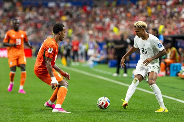 260630 Antonio Nusa of Norway during the FIFA World Cup, WM, Weltmeisterschaft, Fussball 2026 round of 32 football match between CÃ te d Ivoire and Norway on June 30, 2026 in Dallas. Photo: Vegard Grott BILDBYRAN kod VG VG0975 bbeng fotboll football soccer fotball vm fotbolls-vm fotball-vm fotbolls-vm 2026 fifa world cup 2026 16-delsfinale round of 32 arlington texas norge norway elfenbenskusten elfenbenskysten ivory coast *** 260630 Antonio Nusa of Norway during the 2026 FIFA World Cup Round of 32 soccer match between Côte d Ivoire and Norway on June 30, 2026 in Dallas. Photo by Vegard Grott, BILDBYRAN. Code: VG VG0975 bbeng soccer football fotball World Cup 2026 FIFA World Cup 2026 Round of 32 Arlington, Texas; Norway; Ivory Coast  Copyright: VEGARDxGRoTT BB260630VG043