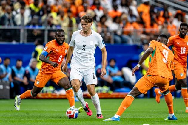 DALLAS - Sander Berge of Norway during the 2026 World Cup match between Ivory Coast and Norway at Dallas Stadium on June 30, 2026, in Dallas, United States. (Photo by Stefan Koops EYE4IMAGES DeFodi Images) - *** DALLAS Sander Berge of Norway during the 2026 World Cup match between Ivory Coast and Norway at Dallas Stadium on June 30, 2026, in Dallas, United States. Photo by Stefan Koops, EYE4IMAGES, DeFodi Images