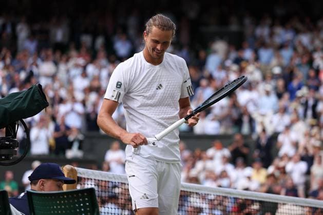 Alexander Zverev wins his first round match Wimbledon Tennis Championships, Day 2, The All England Lawn Tennis and Croquet Club, London, UK - 30 Jun 2026London The All England Lawn Tennis and United Kingdom  Copyright: xEllaxLing Shutterstockx 16964204dm