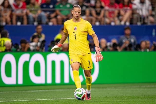 Ivory Coast vs. Norway DALLAS, TX - 30.06.2026: IVORY COAST VS. NORWAY - Orjan Nyland of Norway during the 2026 FIFA World Cup, WM, Weltmeisterschaft, Fussball match between Ivory Coast and Norway at Dallas Stadium in Arlington, Texas, United States, on June 30, 2026. (Photo by Riquelve Nata Sports Press Photo) (Riquelve Nata Sports Press Photo SPP) (Photo: Daniel Cymbalista Fotoarena) x2975279x  DanielxCymbalista