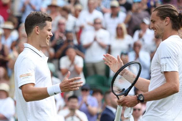 The Championships Wimbledon 2026- DAY 2- 30 06 026 Great Britain, London, All England Lawn Tennis Club, The Championships Wimbledon 2026 - DAY 2- 30 06 2026 Belgian player Alexander Blockx (BEL) pictured during his first round against german player Alexander Zverev (GER) in London , All England Lawn Tennis Club at The Championships Wimbledon 2026 LONDON GREAT BRITAIN  Copyright: xMélaniexJeusettex