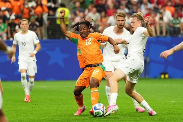Ivory Coast v Norway - FIFA World Cup, WM, Weltmeisterschaft, Fussball 2026 - Round of 32 ARLINGTON, USA - JUNE 30: Elye Wahi of Ivory Coast in action during the FIFA World Cup 2026 Round of 32 match between Ivory Coast and Norway at Dallas Stadium in Arlington, United States on June 30, 2026. Hakan Akgun Anadolu Texas United States. Editorial use only. Please get in touch for any other usage.  Copyright: x2026xAnadoluxHakanxAkgunx