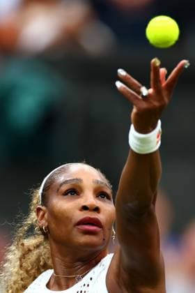 Serena Williams during her first round match Wimbledon Tennis Championships, Day 2, The All England Lawn Tennis and Croquet Club, London, UK - 30 Jun 2026London The All England Lawn Tennis and United Kingdom  Copyright: xJamesxMarsh Shutterstockx 16964208gh