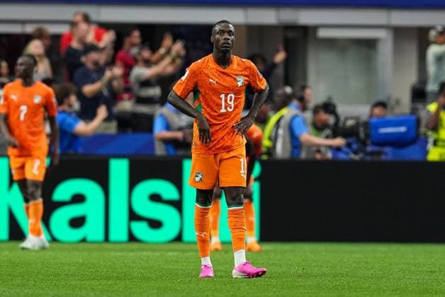 Nicolas PÃ pÃ of the Ivory Coast dejected after Norway score Ivory Coast v Norway, 2026 FIFA World Cup, WM, Weltmeisterschaft, Fussball Round of 32, Football, Dallas Stadium, Arlington, Texas, USA - 30 Jun 2026Arlington Dallas Stadium Texas (TX) United States of America  Copyright: xIsmaelxAdnan Shutterstockx 16970308de