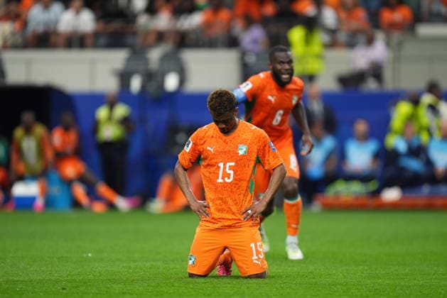 Ivory Coast v Norway - FIFA World Cup, WM, Weltmeisterschaft, Fussball 2026 - Round of 32 ARLINGTON, USA - JUNE 30: Amad Diallo (15) of Ivory Coast reacts during the FIFA World Cup 2026 Round of 32 match between Ivory Coast and Norway at Dallas Stadium in Arlington, United States on June 30, 2026. Hakan Akgun Anadolu Texas United States. Editorial use only. Please get in touch for any other usage.  Copyright: x2026xAnadoluxHakanxAkgunx