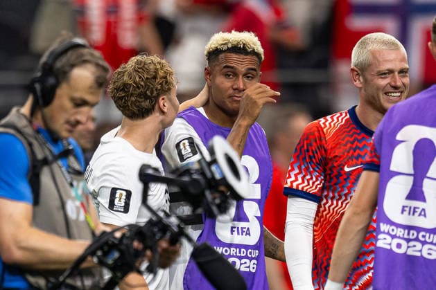 260630 Antonio Nusa of Norway after the FIFA World Cup, WM, Weltmeisterschaft, Fussball 2026 round of 32 football match between CÃ te d Ivoire and Norway on June 30, 2026 in Dallas. Photo: Jon Olav Nesvold BILDBYRAN COP 217 VG0975 bbeng fotboll football soccer fotball vm fotbolls-vm fotball-vm fotbolls-vm 2026 fifa world cup 2026 16-delsfinale round of 32 arlington texas norge norway elfenbenskusten elfenbenskysten ivory coast *** June 30, 2026: Antonio Nusa of Norway after the 2026 FIFA World Cup Round of 32 soccer match between Côte d Ivoire and Norway on June 30, 2026 in Dallas. Photo by Jon Olav Nesvold. BILDBYRAN COP 217 VG0975 bbeng soccer football fotball World Cup 2026 FIFA World Cup 2026 Round of 16 of 32 Arlington, Texas Norway Ivory Coast  Copyright: JONxOLAVxNESVOLD BB260630JE122