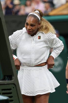 30 06 2026. London, United Kingdom. Serena Williams returns to the Centre Court on day two of the Wimbledon Tennis Championships in London .  xStephenxLockx xixImagesx IIM-26865-0030