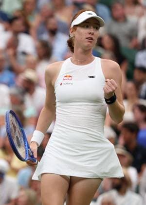 Maya Joint during her first round match Wimbledon Tennis Championships, Day 2, The All England Lawn Tennis and Croquet Club, London, UK - 30 Jun 2026London The All England Lawn Tennis and United Kingdom  Copyright: xEllaxLing Shutterstockx 16964204hh