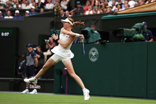 Maya Joint during her first round match Wimbledon Tennis Championships, Day 2, The All England Lawn Tennis and Croquet Club, London, UK - 30 Jun 2026London The All England Lawn Tennis and United Kingdom  Copyright: xEllaxLing Shutterstockx 16964204hi