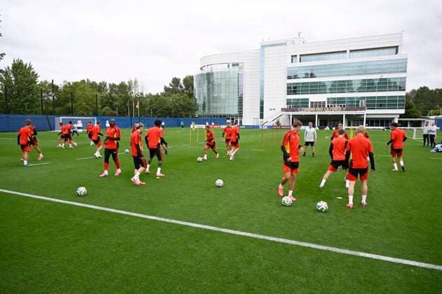 Belgian national football team - FIFA World Cup, WM, Weltmeisterschaft, Fussball 2026 - media activities 30 06 2026 RENTON, UNITED STATES OF AMERICA - JUNE 30 : The players of Belgian National football team pictured during a training session of the Belgian national football team during the FIFA World Cup 2026 on June 30, 2026 in Renton, United States of America, 30 06 2026 Renton United States of America  Copyright: xNicoxVereeckenx