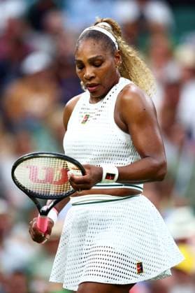 Serena Williams during her first round match Wimbledon Tennis Championships, Day 2, The All England Lawn Tennis and Croquet Club, London, UK - 30 Jun 2026London The All England Lawn Tennis and United Kingdom  Copyright: xJamesxMarsh Shutterstockx 16964208hx
