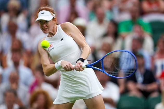 Maya Joint during her first round match Wimbledon Tennis Championships, Day 2, The All England Lawn Tennis and Croquet Club, London, UK - 30 Jun 2026London The All England Lawn Tennis and United Kingdom  Copyright: xEllaxLing Shutterstockx 16964204hn