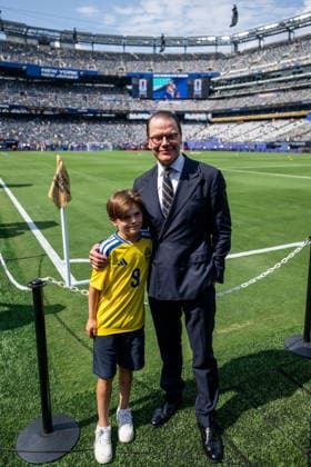 260630 Prince Oscar and Prince Daniel of Sweden ahead of the FIFA World Cup, WM, Weltmeisterschaft, Fussball 2026 round of 32 football match between France and Sweden on June 30, 2026 in New Jersey. Photo: Petter Arvidson BILDBYRAN kod PA PA1270 fotboll football soccer fotball vm fotbolls-vm fotball-vm fotbolls-vm 2026 fifa world cup 2026 sverige sweden sverige a bbeng frankrike france round of 32 16-delsfinal *** June 30, 2026: Prince Oscar and Prince Daniel of Sweden ahead of the FIFA World Cup 2026 Round of 32 soccer match between France and Sweden on June 30, 2026 in New Jersey. Photo by Petter Arvidson, BILDBYRAN, code PA PA1270. soccer, football, World Cup, 2026 FIFA World Cup, Sweden, Sweden A, BBeng, Francekrike france round of 32 round of 16  Copyright: PETTERxARVIDSON BB260630PA062