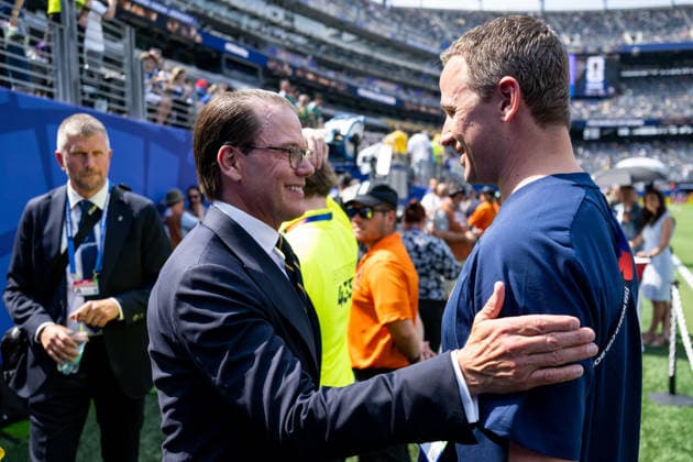 260630 Prince Daniel of Sweden ahead of the FIFA World Cup, WM, Weltmeisterschaft, Fussball 2026 round of 32 football match between France and Sweden on June 30, 2026 in New Jersey. Photo: Petter Arvidson BILDBYRAN kod PA PA1270 fotboll football soccer fotball vm fotbolls-vm fotball-vm fotbolls-vm 2026 fifa world cup 2026 sverige sweden sverige a bbeng frankrike france round of 32 16-delsfinal *** June 30, 2026: Prince Daniel of Sweden ahead of the FIFA World Cup 2026 Round of 32 soccer match between France and Sweden on June 30, 2026 in New Jersey. Photo by Petter Arvidson, BILDBYRAN, code PA PA1270. soccer, football, World Cup, 2026 FIFA World Cup, Sweden, Sweden A, BBeng, Francekrike france round of 32 round of 16  Copyright: PETTERxARVIDSON BB260630PA064